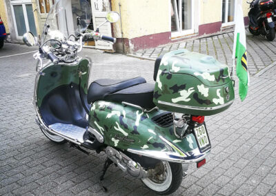 Motorroller-Camouflage-Aufkleber-Wald-Armee-forest-army