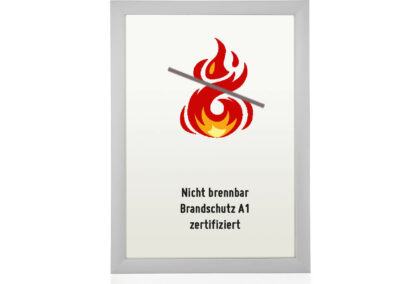 Brandschutz-Bilderrahmen-Feuer-601-nicht-brennbar