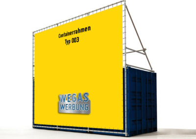 Conteinerrahmen Typ 003-Banner-Rahmen-Planengestell-564x470cm