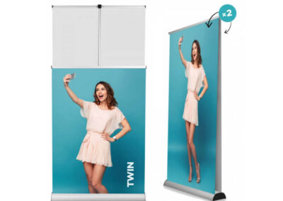 329-Rollup-beidseitiger-Druck-exlusiv-Premium-Deluxe-Twin
