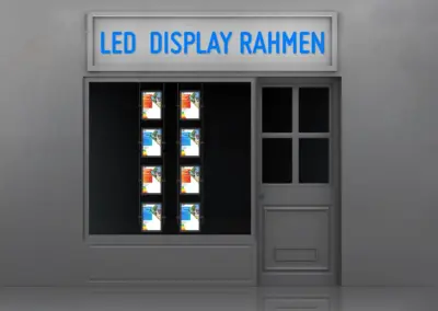 LED-Display-Rahmen-Set-2-100cm-dunkel