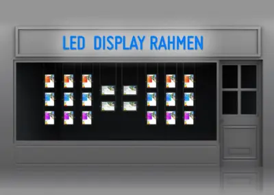 LED-Display-Rahmen-Set-42-400cm-beleuchtet