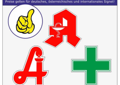 Leuchtbuchstabe-Apotheken-A-Deutschland-Oesterreich-Internationales-Signet