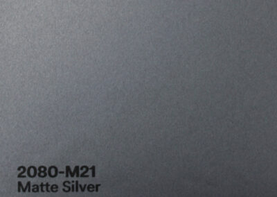 Autofolie-3M-2080-M21 Matt Silver