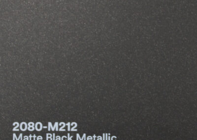 Autofolie-3M-2080-M212 Matt Black Metallic