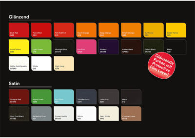 Autofolie-Farbkarte-3M Wrap 2080-Color-Glanz-Satin