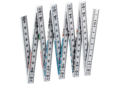 Zollstock-Gliedermassstab-Plastik-PVC-1m-Fotodruck