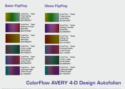 Avery-Autofolie-Farbuebersicht-ColorFlow-FlipFlop-Satin-Gloss-Glanz