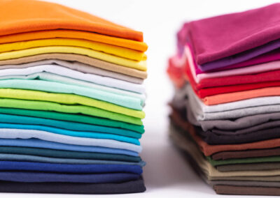T-Shirt-Fashion-Basic 129-Rundhals-45-Farben-Baumwolle