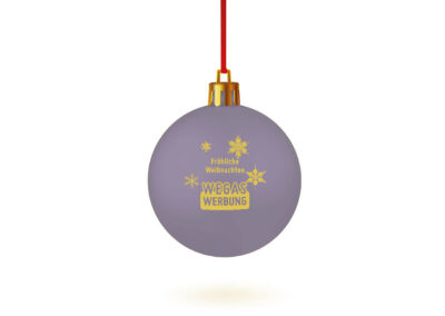 Weihnachtsbaumkugel-6cm-flieder-Weihnachtsbaum-Schmuck-Motiv-drucken
