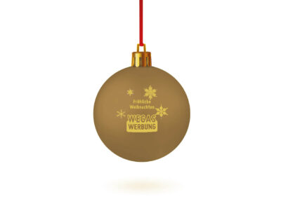 Weihnachtsbaumkugel-6cm-kupfer-Weihnachtsbaum-Schmuck-Motiv-drucken