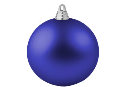 Weihnachtsbaumkugel-B1-dunkelblau-matt