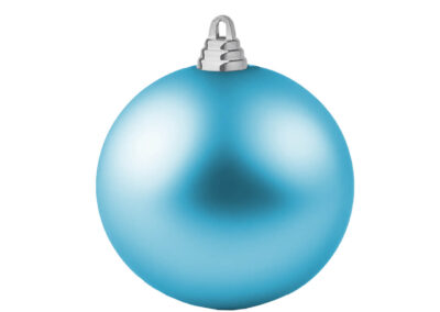 Weihnachtsbaumkugel-B1-eisblau-matt