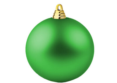 Weihnachtsbaumkugel-B1-gruen-matt