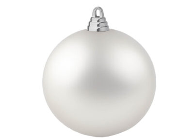 Weihnachtsbaumkugel-B1-weiss-matt