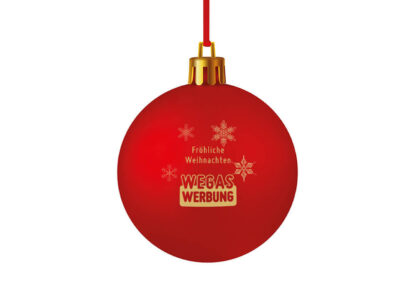 Weihnachtsbaumkugel-Christbaumkugel-karminrot-Werbedruck
