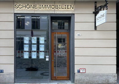 760-Immobilien-Werbung-Leuchtbuchstaben-Antik-Ausleger-Leuchtdisplay
