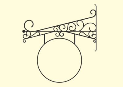 Ausleger-Schild-Nostalgie-Antik-15-Kreis