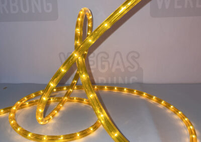 LED-Lichtschlauch-Lichterkette-Leuchtreklame-flexibel-gelb-leuchtend