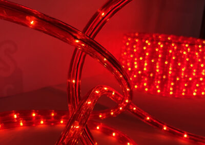 LED-Lichtschlauch-Lichterkette-Werbung-flexibel-rot-leuchtend