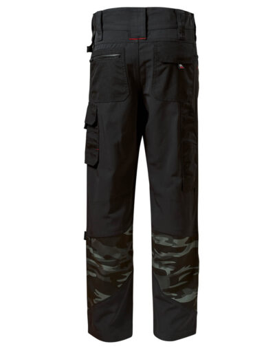 Arbeitshose-Herren-Camouflage-Grau-Schwarz-viele-Taschen