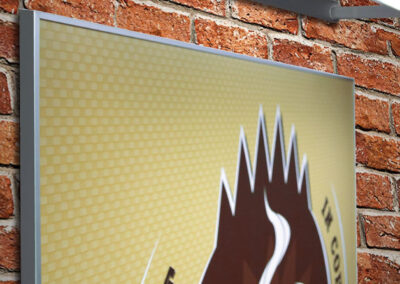 WG20495-Rahmenprofil-50x20mm-silber-eloxiert-Schildrahmen-robust