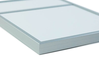 WG20495-Wandschilder-eckig-Rahmenprofil-50x20mm-silber-eloxiert-hochwertig