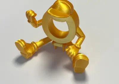 3D-Druck-Firmenaward-Figur-Null-Unfall-Ausschuss-Fehltage