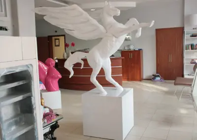 3-D-XXL-Pferdefigur-230cm-Pegasus-Fantasiefigur