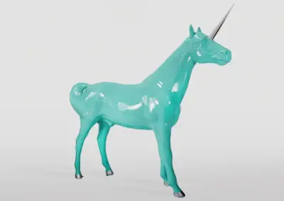 3D-XXL-Pferdefigur-lebensgross-245x220cm-Einhorn