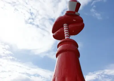 3D-grosse-Werbefigur-Coca-Cola-Flasche-Mund-Strohhalm-380cm