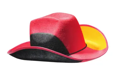 Cowboyhut-Deutschlandfarben-Fussball-Event-Sonnenschutz