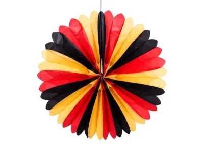 Dekofaecher-Girlande-Deutschland-Fussball-Sportevent-Dekoration